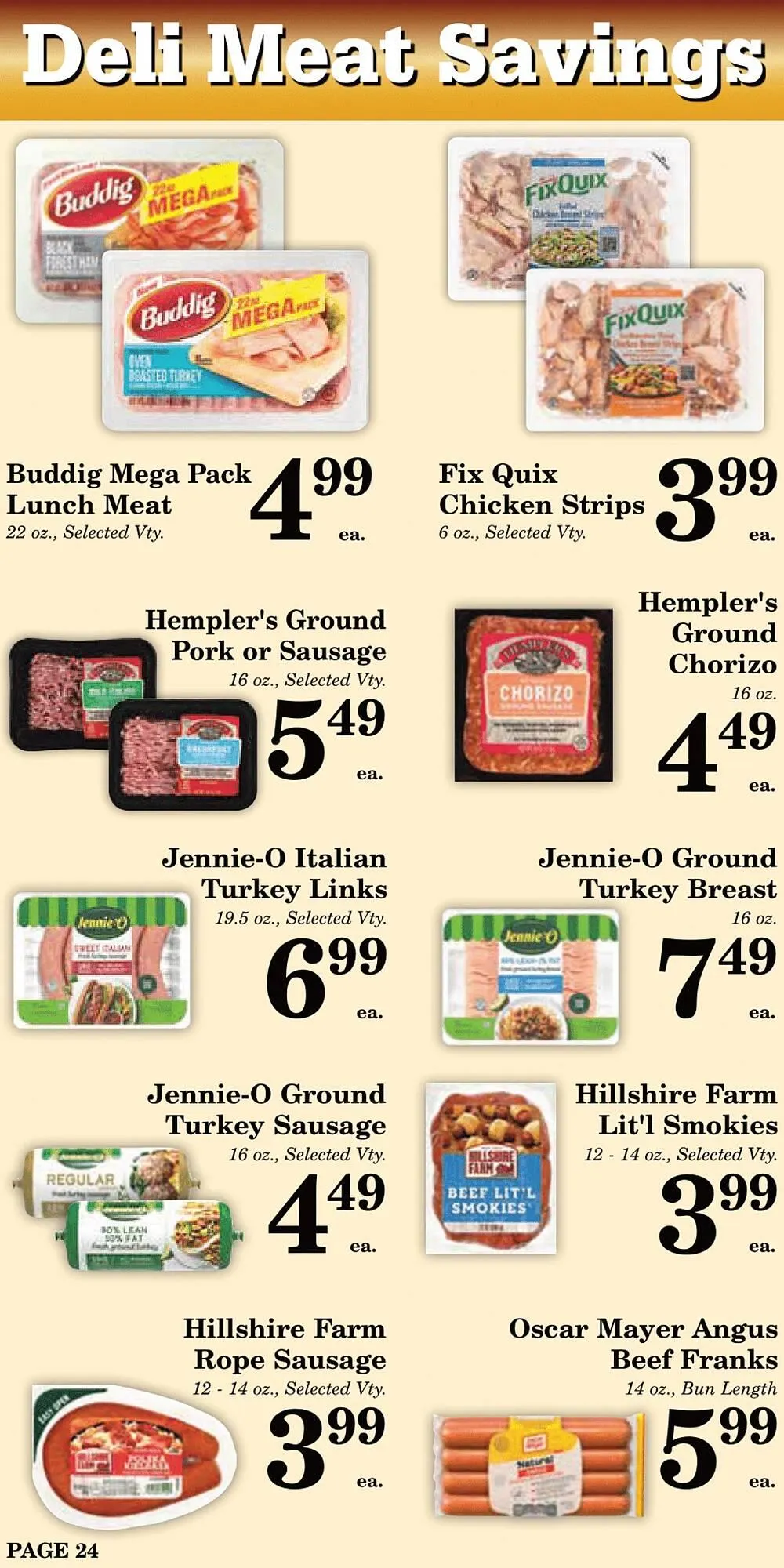 Weekly ad Harvest Foods ad from July 2 to July 29 2025 - Page 25