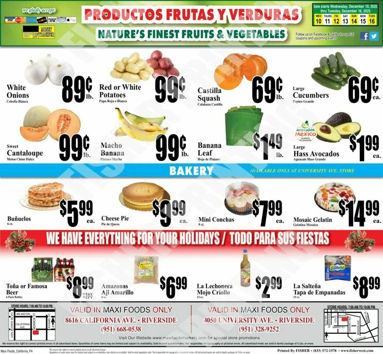 Weekly ad Maxi Foods Current weekly ad from December 10 to December 16 2025 - Page 4