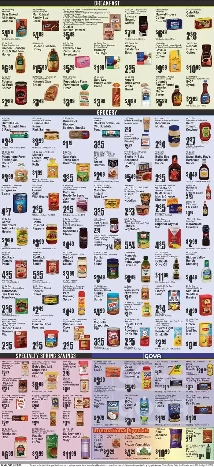 Weekly ad Save now with our deals from March 28 to April 3 2025 - Page 6