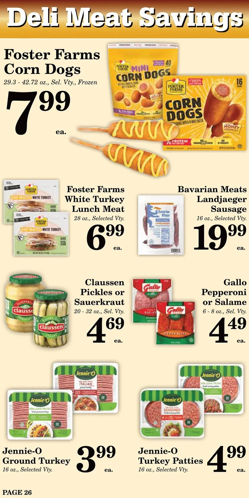 Weekly ad Harvest Foods ad from February 26 to April 1 2025 - Page 27