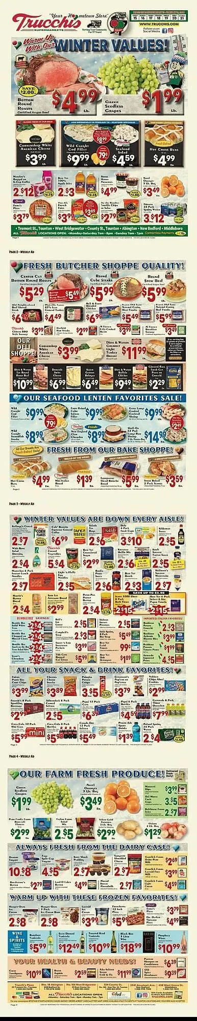 Trucchis weekly ad - 1