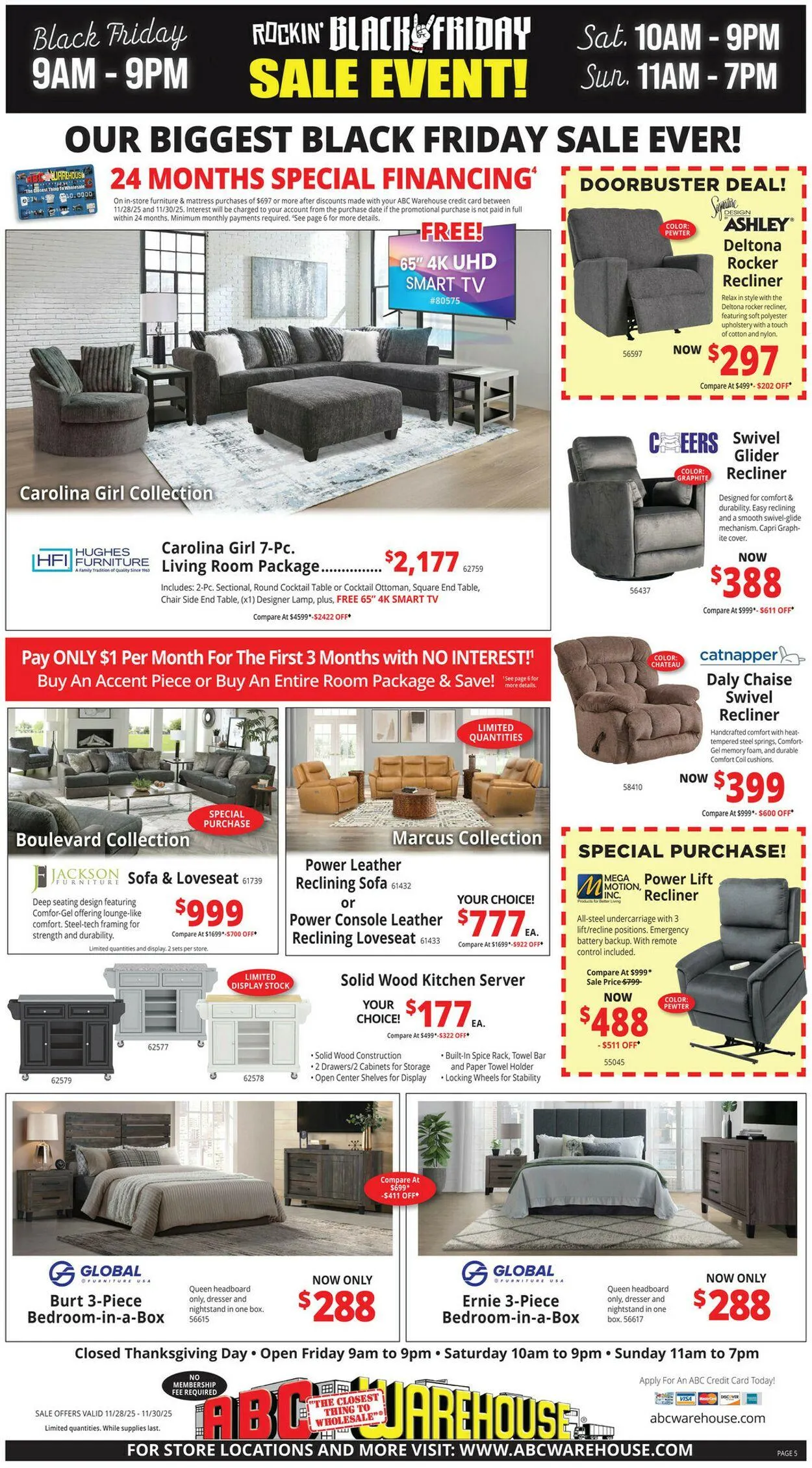Weekly ad ABC Warehouse Current weekly ad from November 23 to November 29 2025 - Page 5