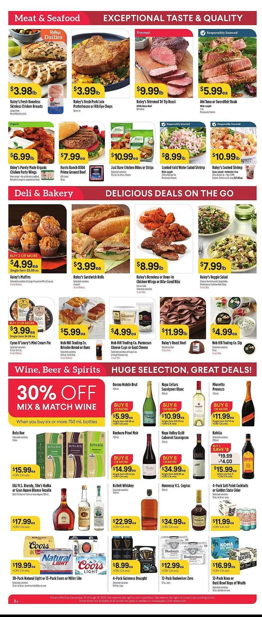 Weekly ad Nob Hill weekly ad from December 10 to December 16 2025 - Page 2