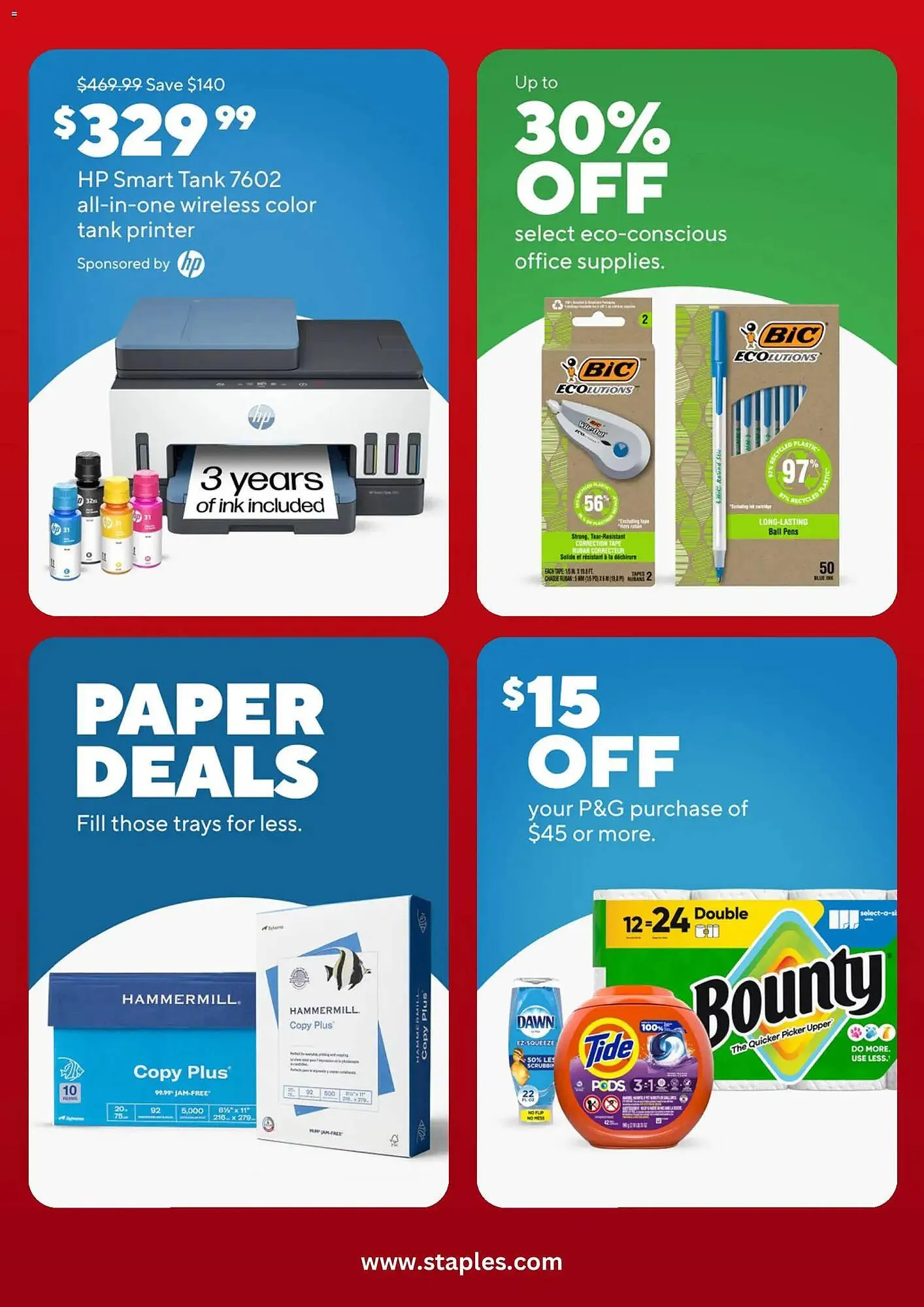 Weekly ad Staples weekly ad from April 12 to April 20 2026 - Page 3