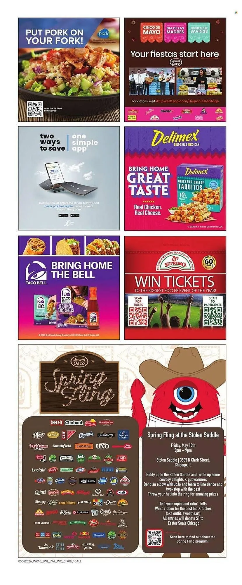 Weekly promotion Jewel-Osco weekly ad spanning from May 6 to May 12 2026 - Page 8 for Catalogue 365