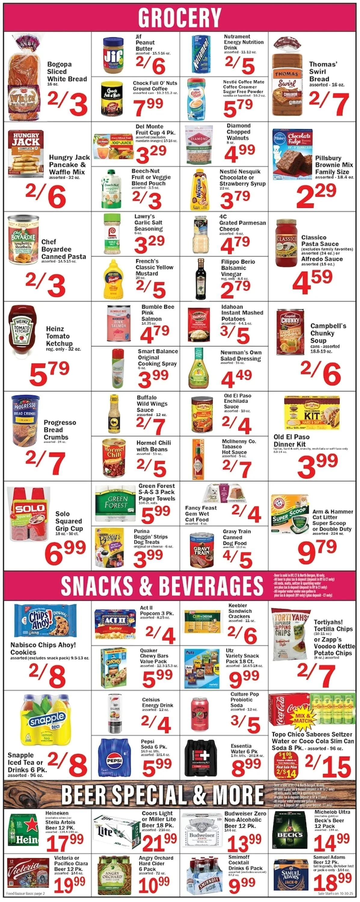 Weekly ad Food Bazaar Current weekly ad from October 30 to November 5 2025 - Page 2