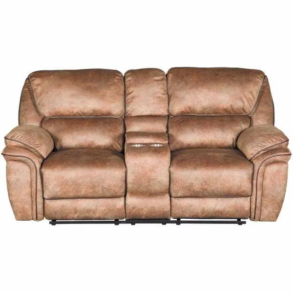 Buffalo Reclining Console Loveseat