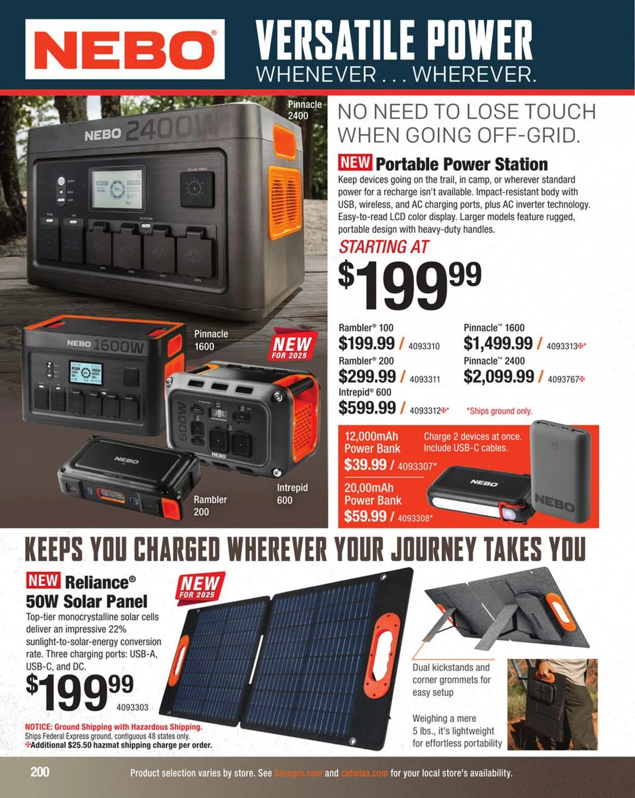 Weekly ad Bass Pro Current weekly ad from August 20 to September 3 2025 - Page 200