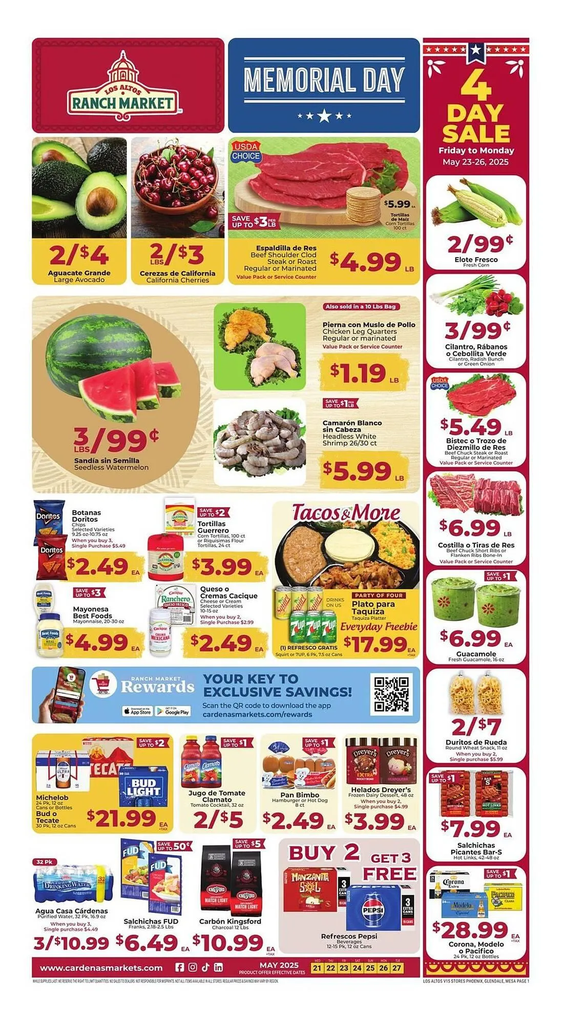 Weekly ad Los Altos Ranch Market Weekly Ad from May 20 to May 27 2025 - Page 1