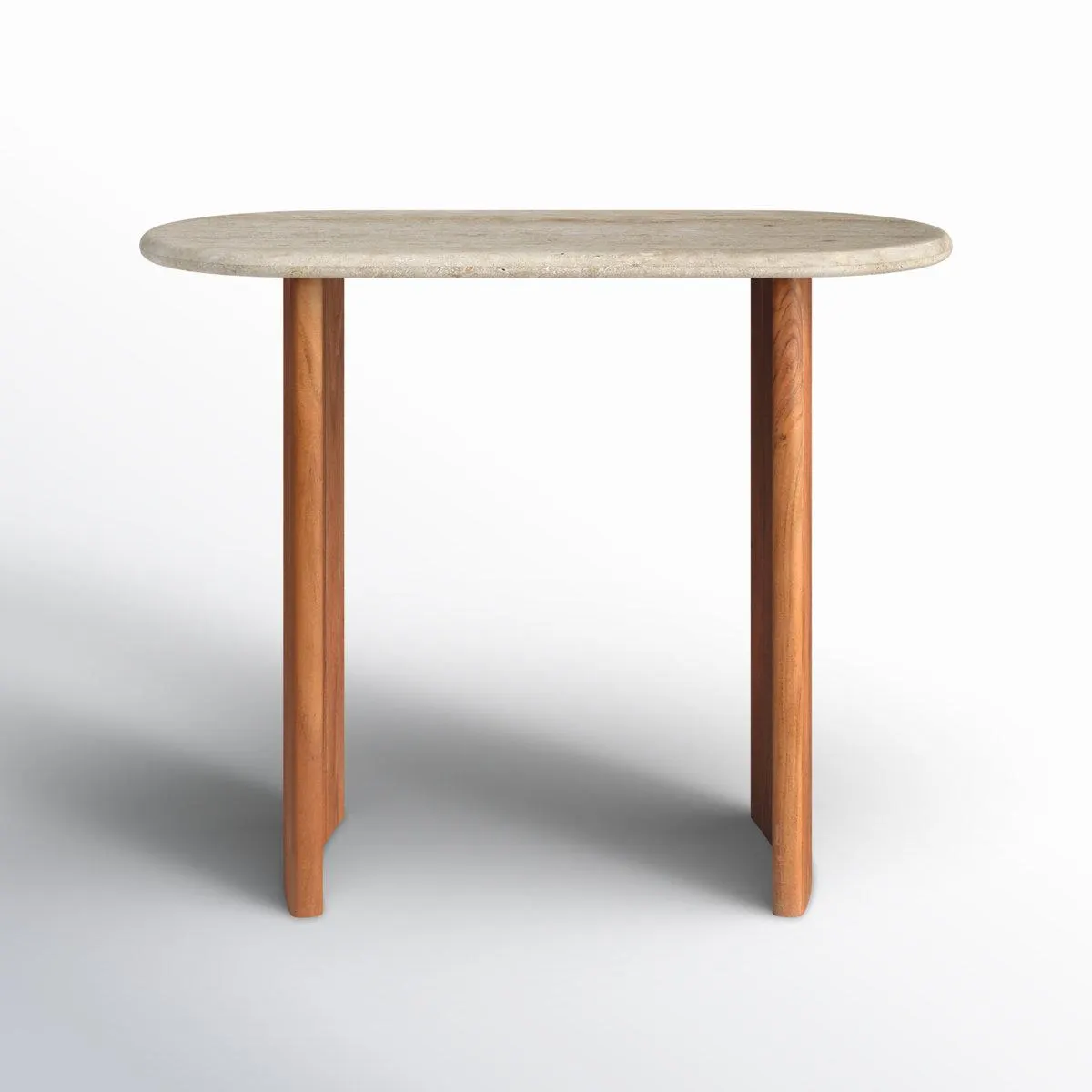 Catalena 39'' Stone Console Table
