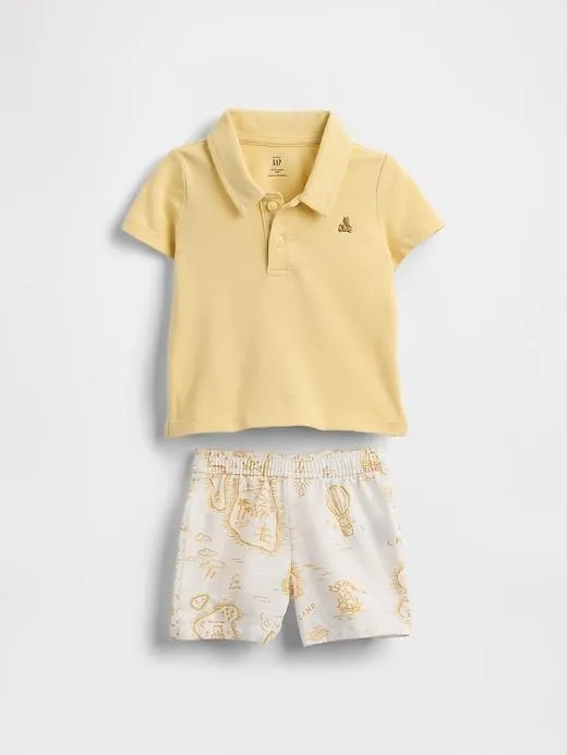 Baby Polo Outfit Set