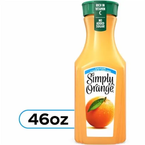 Simply® Orange Juice with Calcium Bottle
