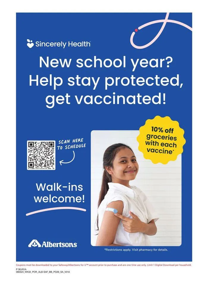 Weekly ad Albertsons - Portland - BBS from August 5 to September 8 2024 - Page 39