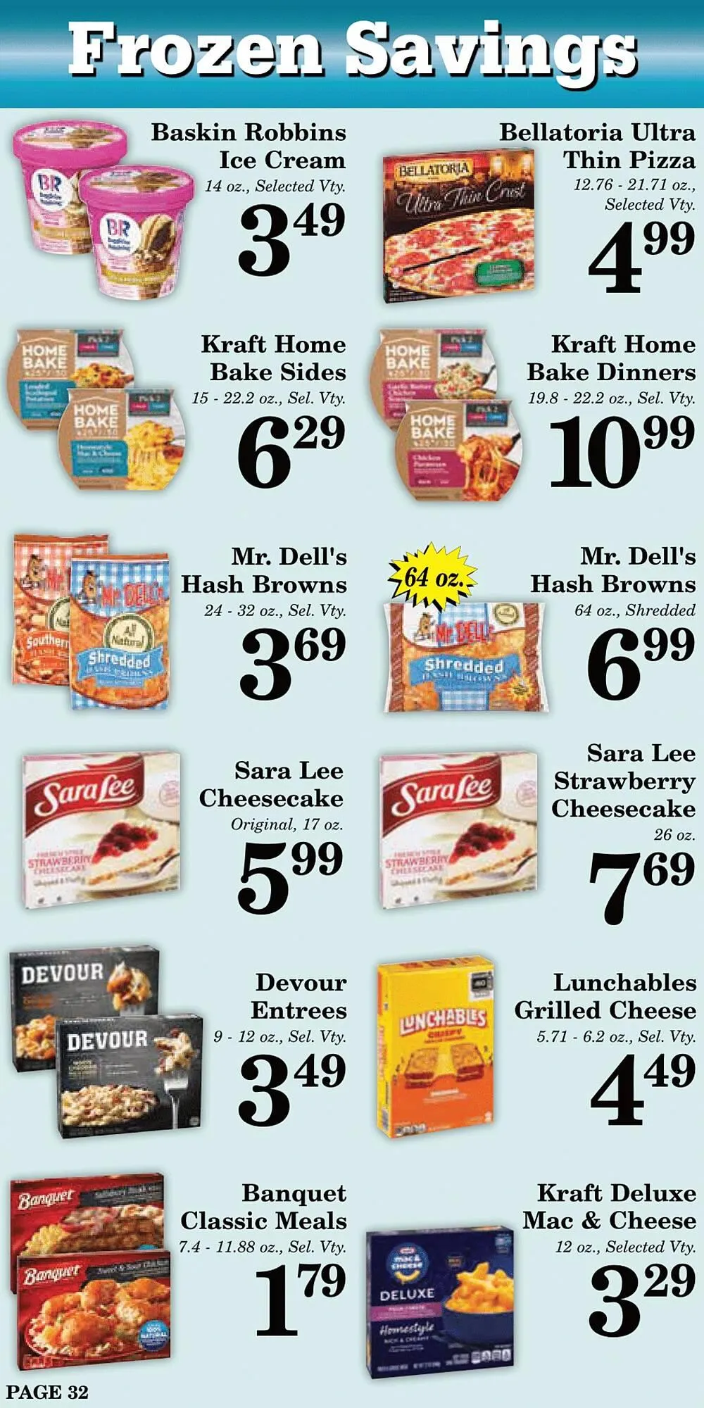 Weekly ad Harvest Foods ad from November 6 to December 3 2024 - Page 33