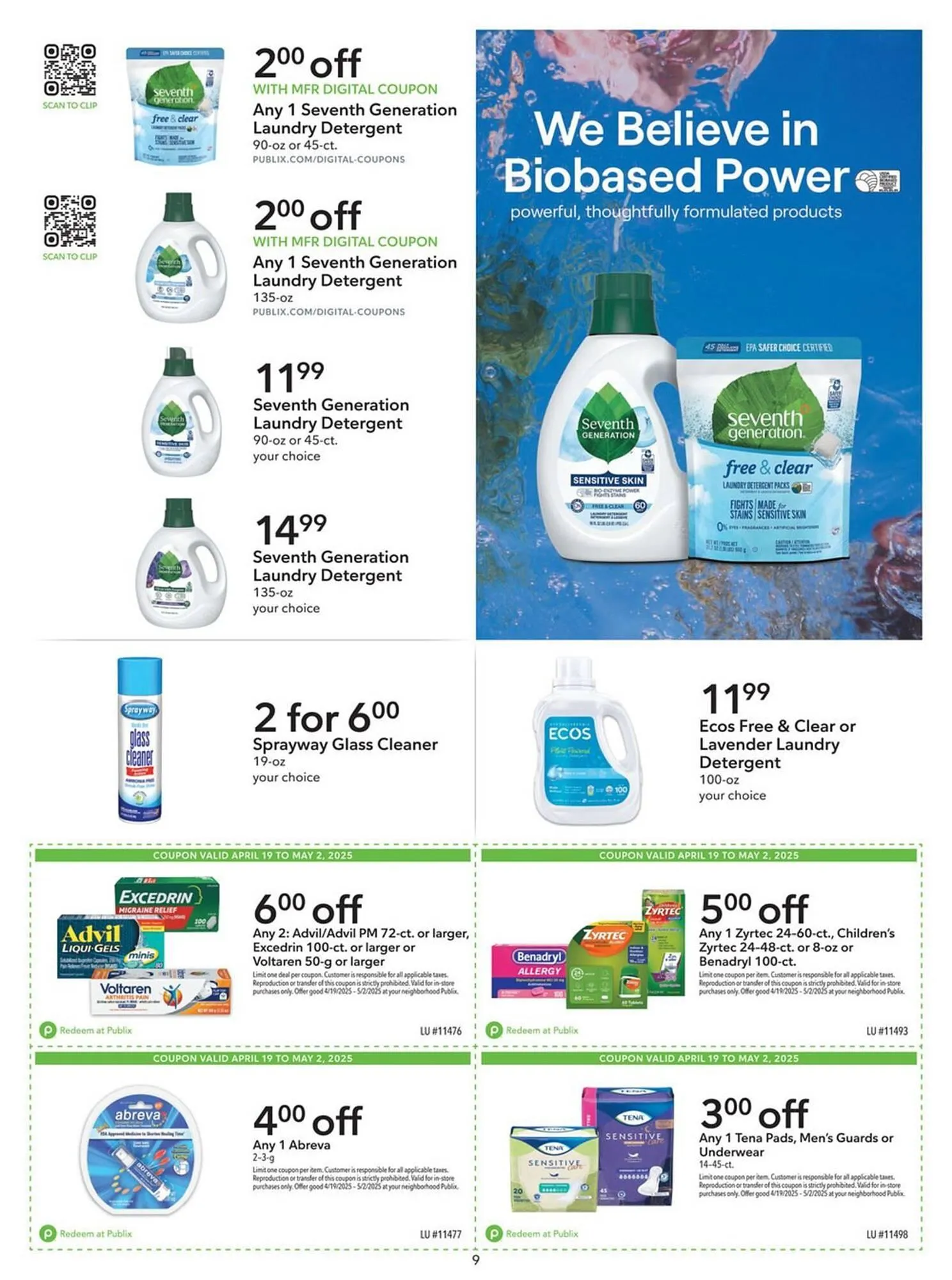 Weekly ad Publix Weekly Ad from April 20 to May 2 2025 - Page 9