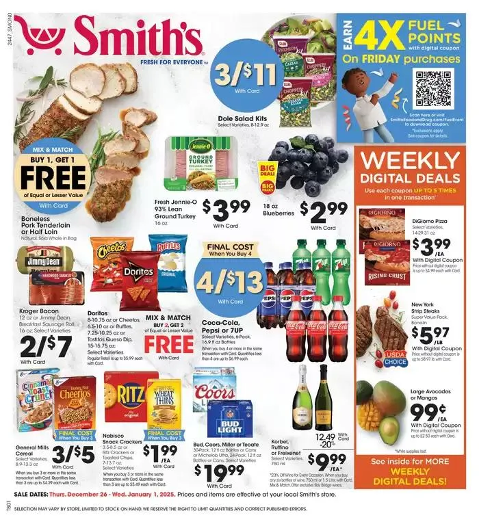 Weekly ad Great offer for bargain hunters from December 26 to January 1 2025 - Page 1