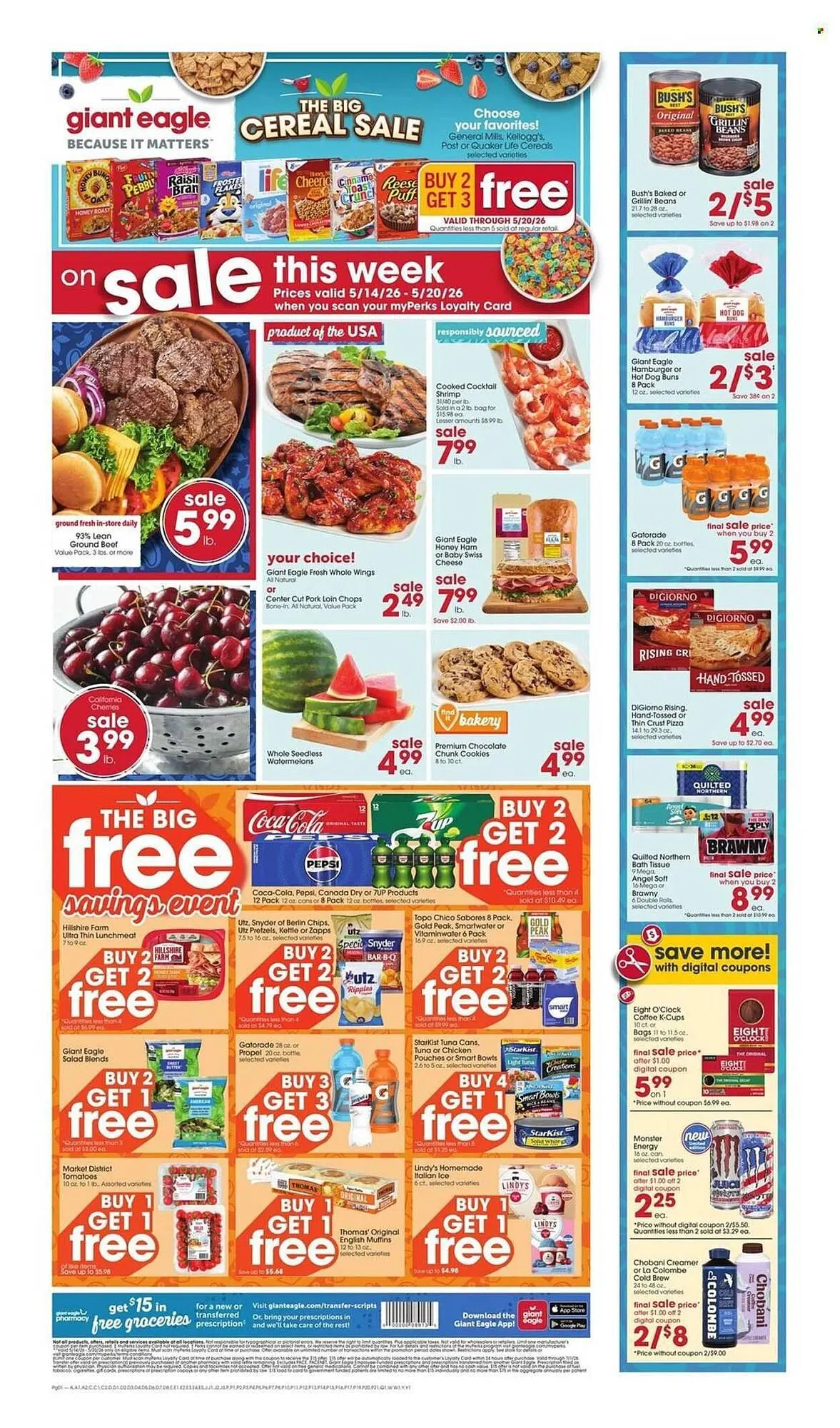 Giant Eagle weekly ad - 1