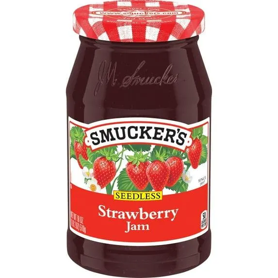 Smucker's Seedless Strawberry Jam, 18 oz