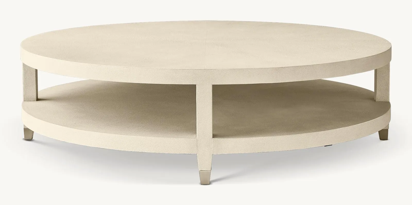 Graydon Shagreen Round Coffee Table