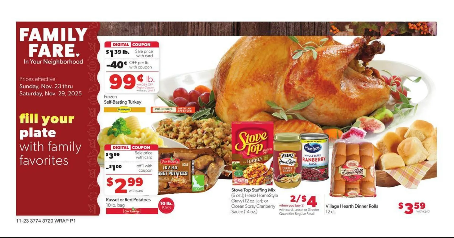 Weekly ad Family Fare weekly ad from November 23 to November 29 2025 - Page 2