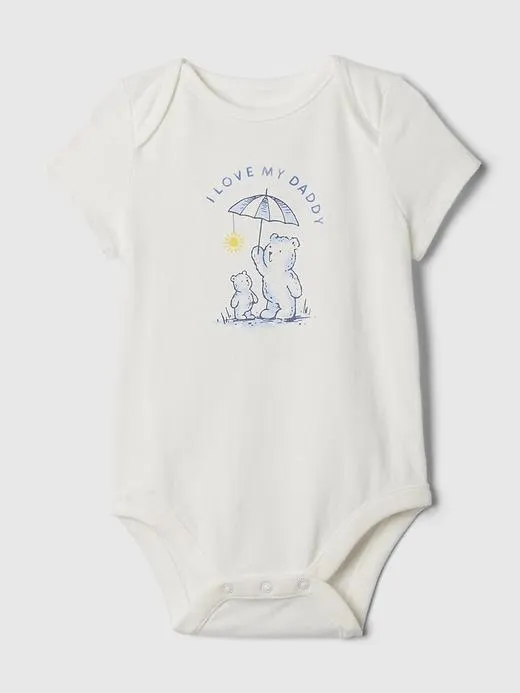 Baby First Favorites Organic Cotton Graphic Bodysuit