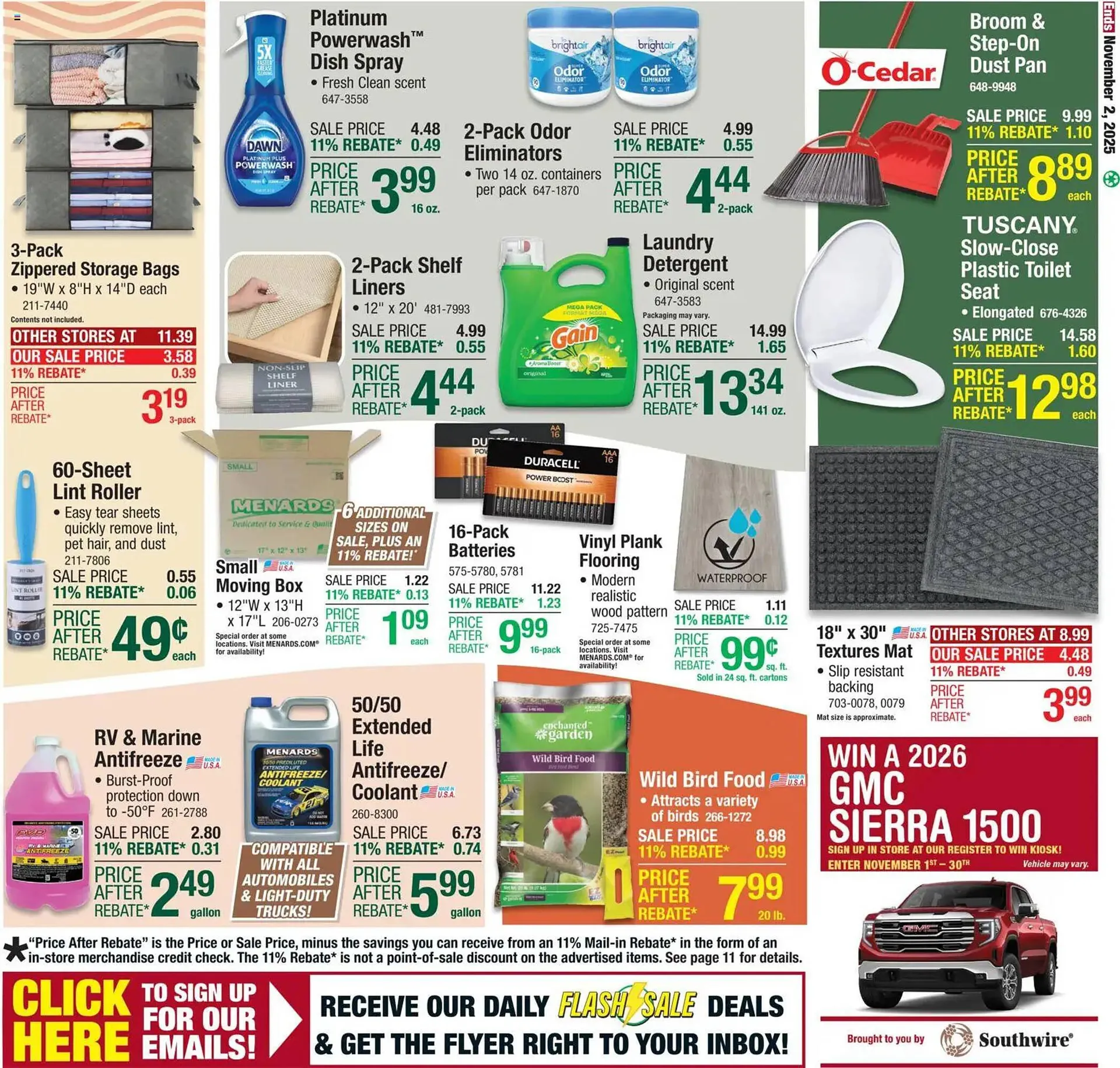 Weekly ad Menards weekly ad from October 22 to November 3 2025 - Page 20