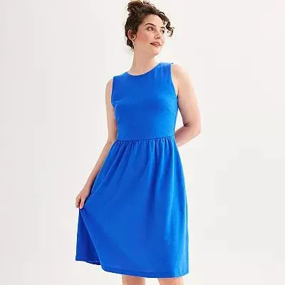 Women's Draper James Sleeveless Textured Knit Dress