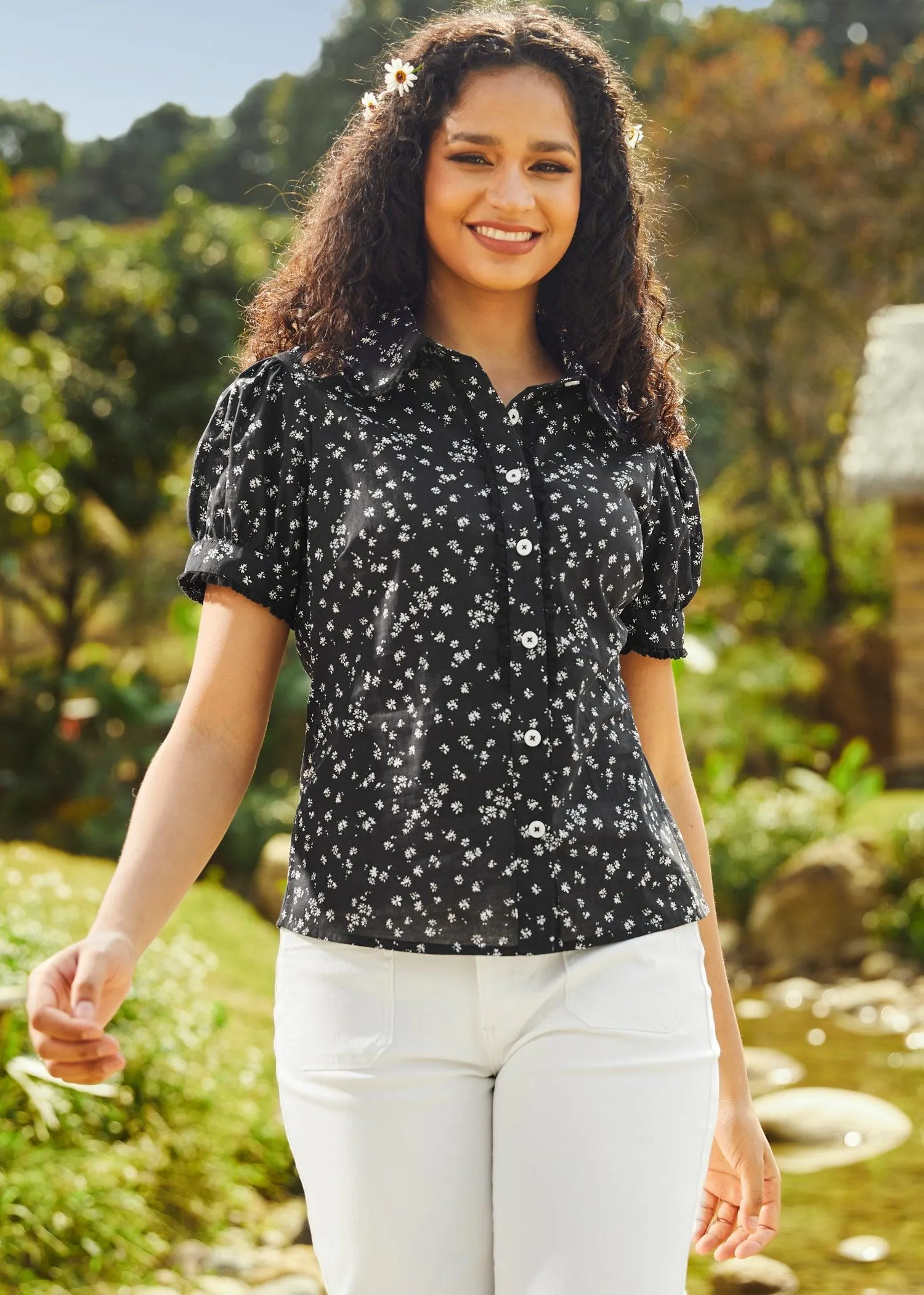 Daydreamer's Delight Button-Up