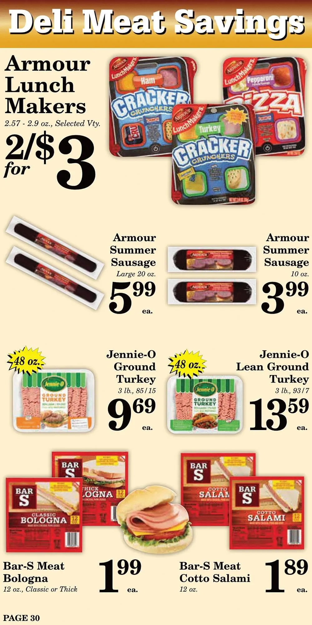 Weekly ad Harvest Foods ad from November 6 to December 3 2024 - Page 31