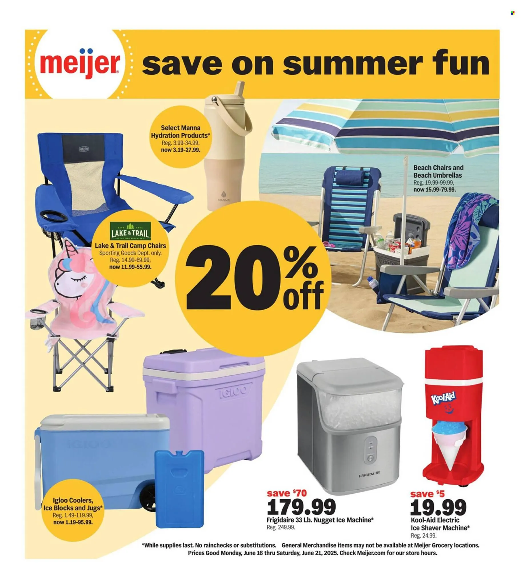 Weekly ad Meijer Weekly Ad from June 16 to June 21 2025 - Page 1