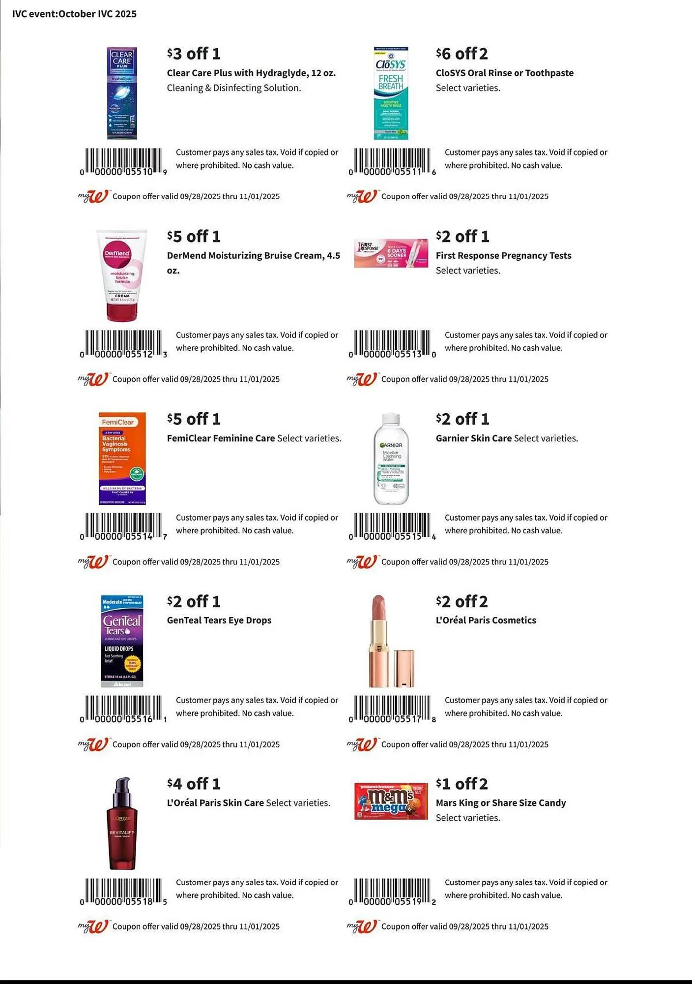 Weekly ad Walgreens weekly ad from September 28 to November 1 2025 - Page 2