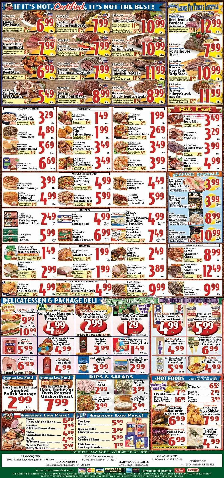 Weekly promotion Butera weekly ad spanning from May 6 to May 12 2026 - Page 4 for Catalogue 365