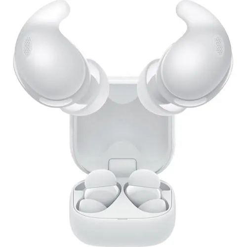 Sony LinkBuds Fit Truly Wireless Noise Canceling Earbud Headphones - White - Open Box