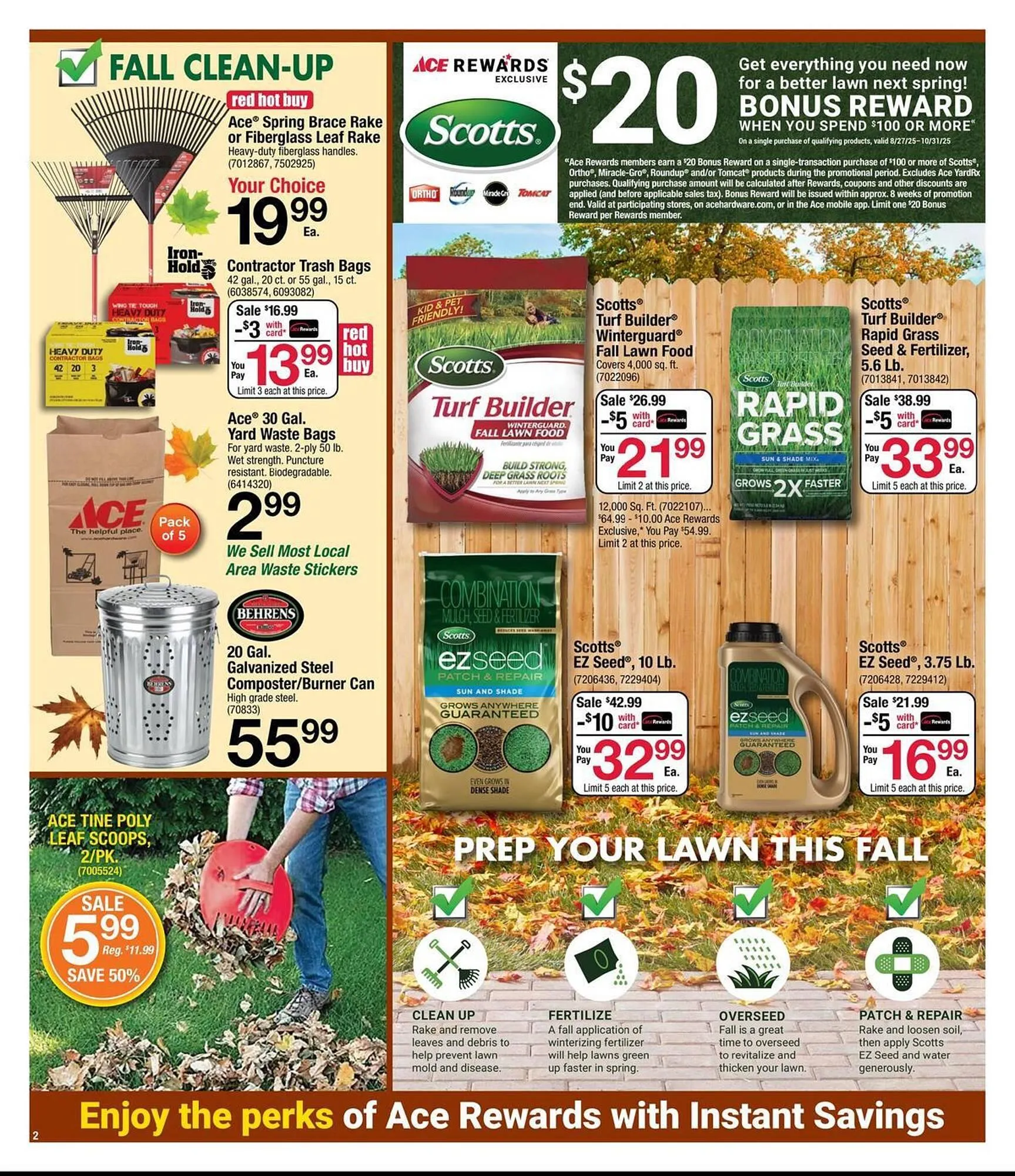 Weekly ad Ace Hardware flyer from October 21 to October 31 2025 - Page 2