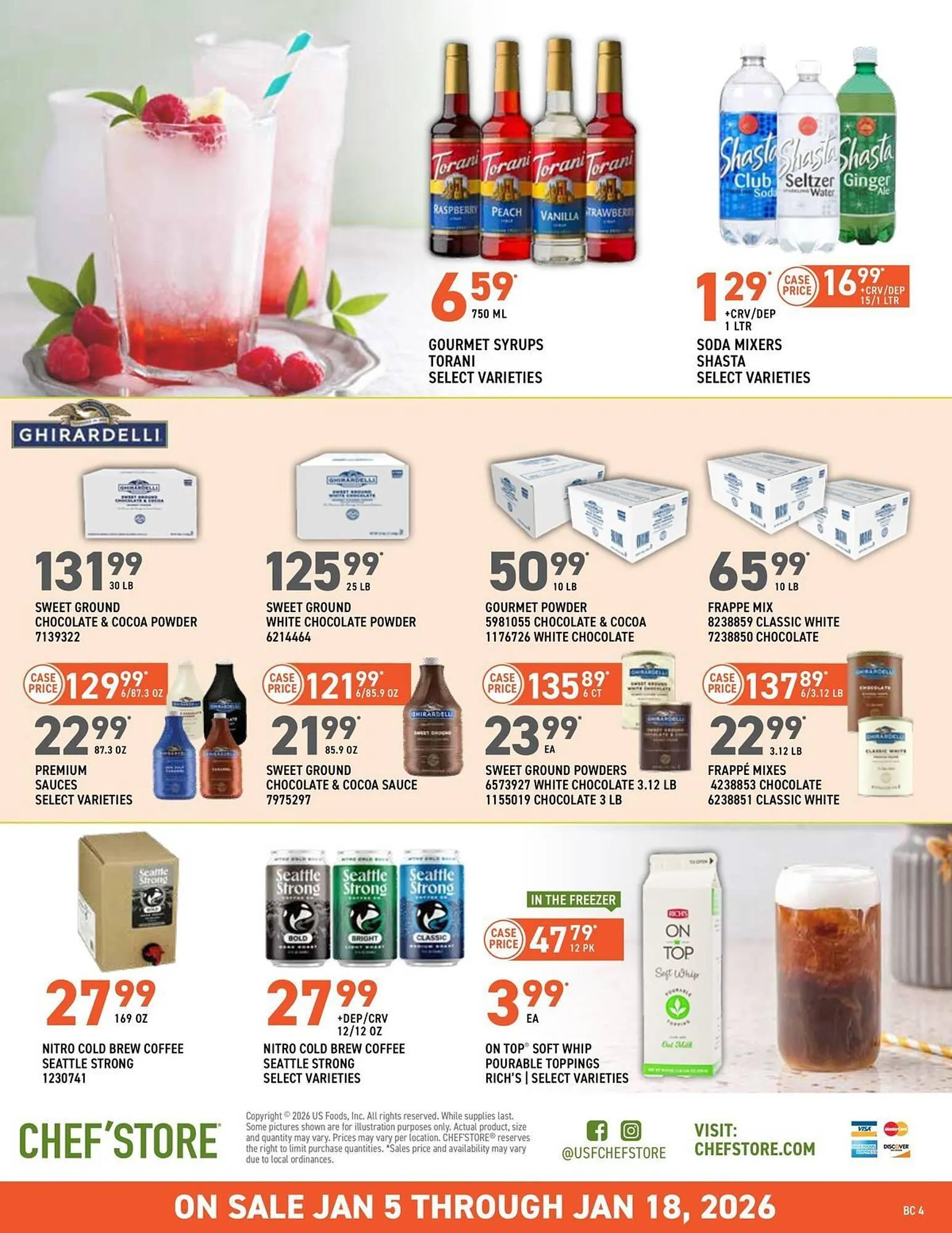 Weekly ad US Foods Chef's Store weekly ad from January 5 to January 18 2026 - Page 4