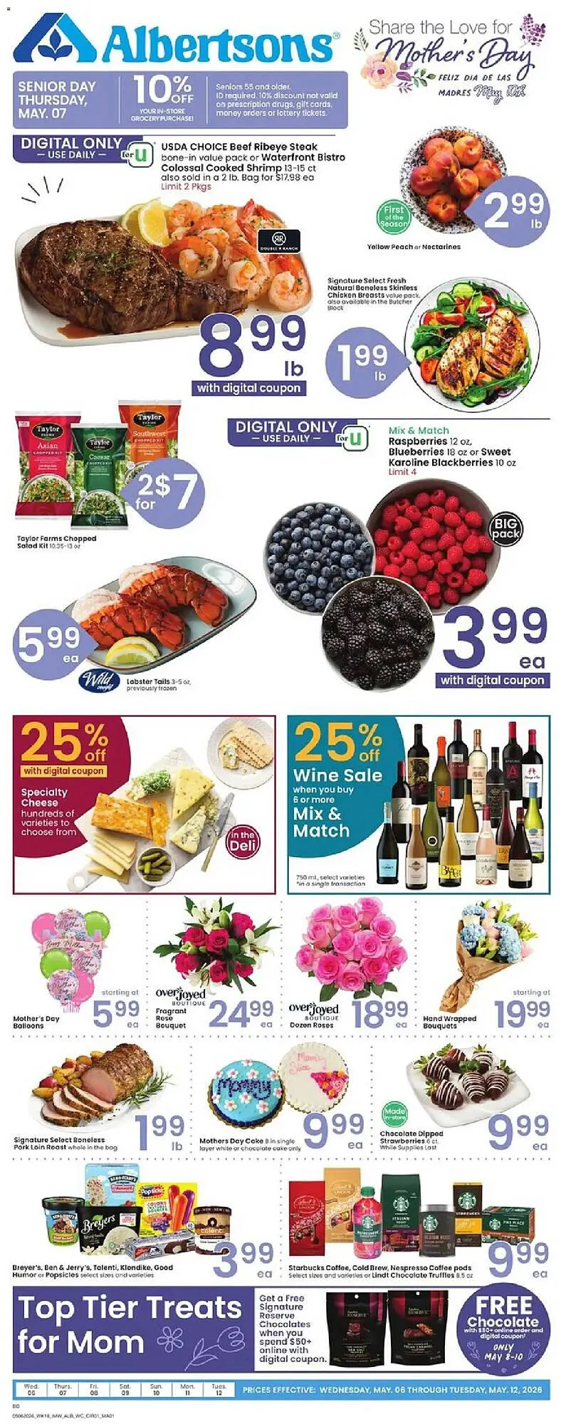 Weekly ad Albertsons weekly ad from May 6 to May 13 2026 - Page 1
