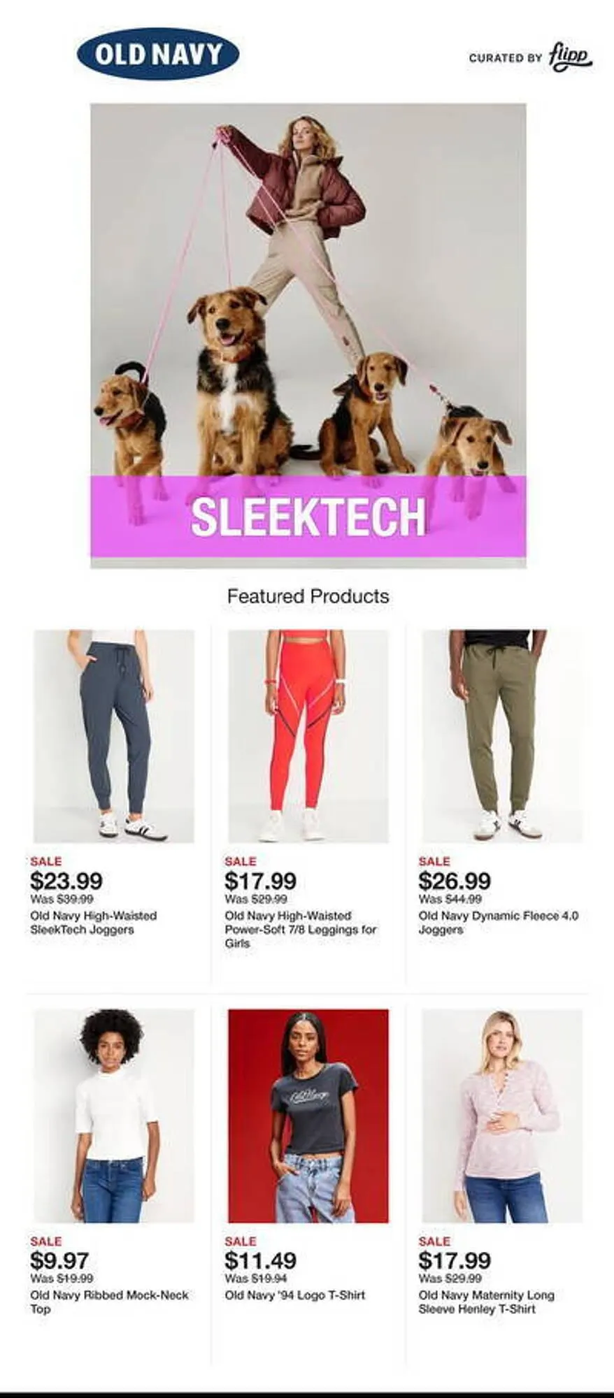 Weekly ad Old Navy Weekly Ad from September 30 to October 6 2024 - Page 1