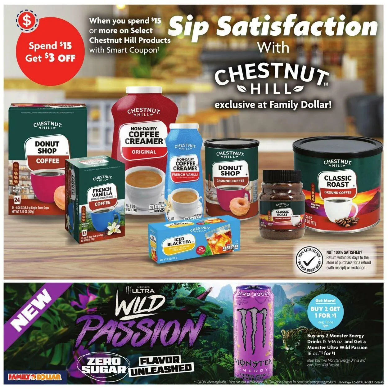 Weekly promotion Family Dollar Current weekly ad spanning from December 14 to December 20 2025 - Page 3 for Catalogue 365