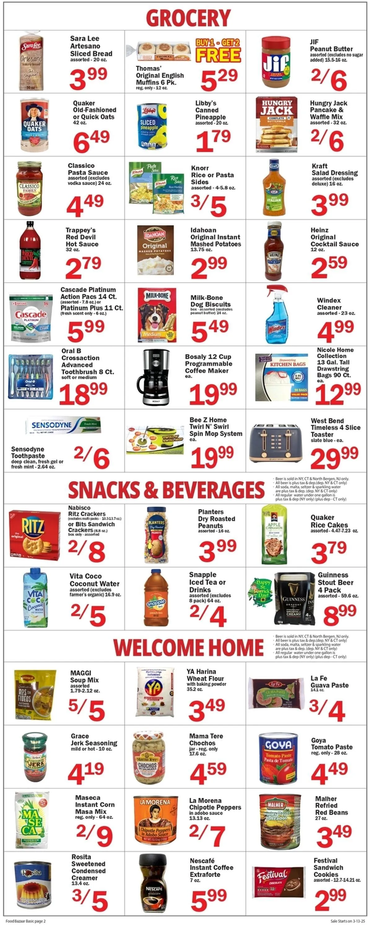Catálogo de Food Bazaar Current weekly ad 13 de marzo al 19 de marzo 2025 - Página 2