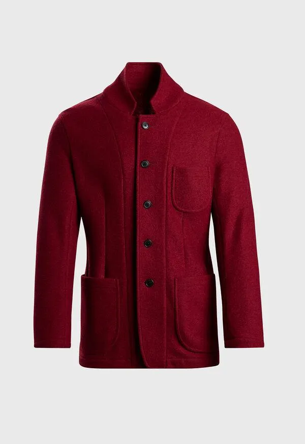 Bouclé Nehru Soft Jacket