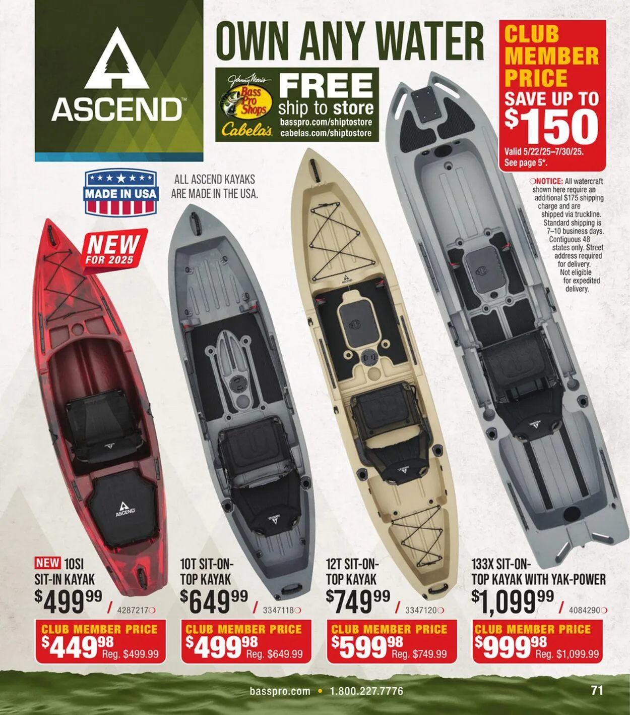 Weekly ad Cabela's Current weekly ad from July 30 to August 13 2025 - Page 71