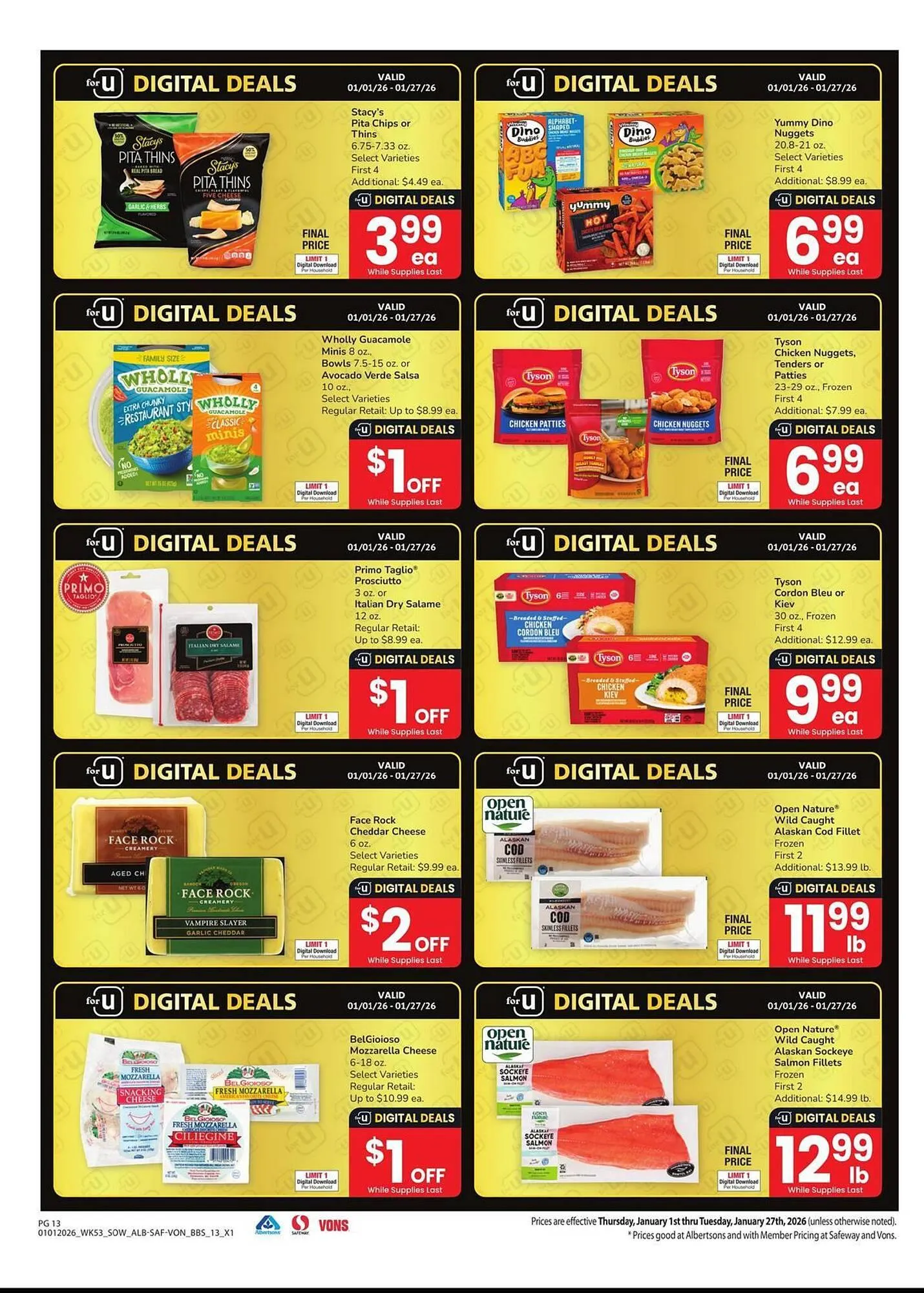 Weekly ad Safeway weekly ad from January 1 to January 27 2026 - Page 13