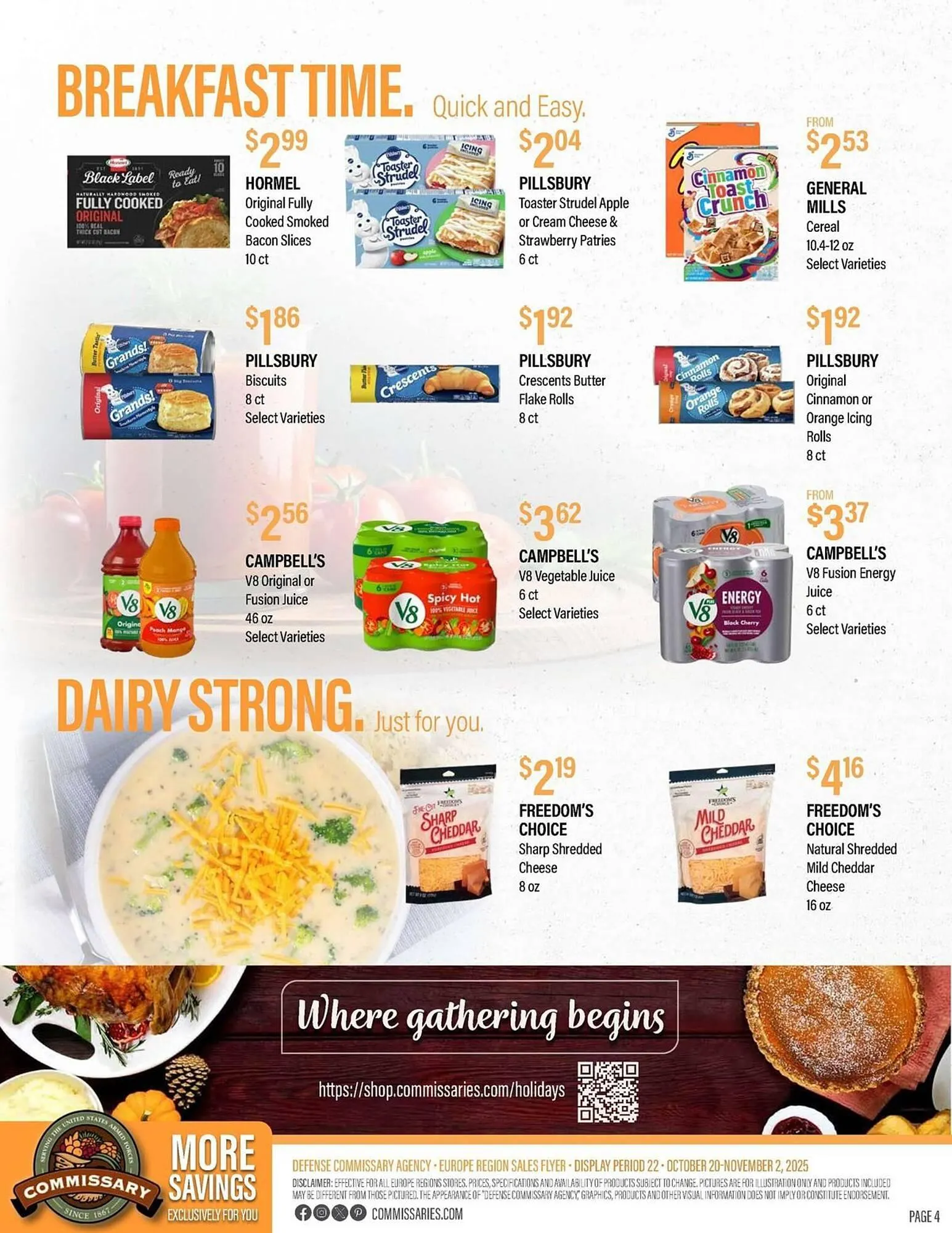 Weekly ad Commissary weekly ad from October 20 to November 2 2025 - Page 4