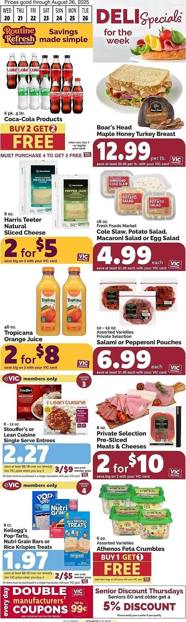 Weekly ad Harris Teeter Weekly Ad from August 20 to August 26 2025 - Page 2