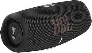 JBL CHARGE 5 - Portable Waterproof (IP67) Bluetooth Speaker with Powerbank USB Charge out, 20 hours playtime, JBL Partyboost (Black)