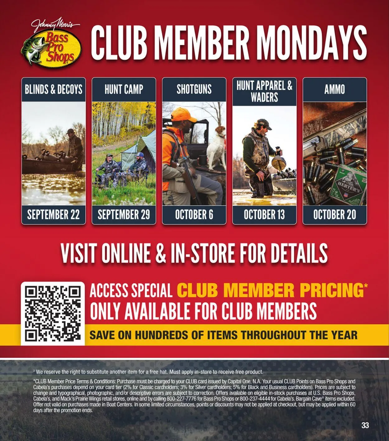 Weekly ad Bass Pro Current weekly ad from October 1 to October 15 2025 - Page 33