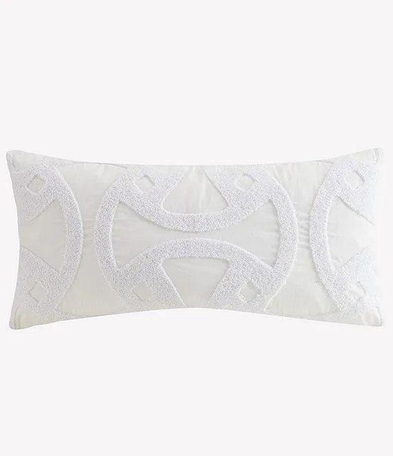 Santorini Boucle Embroidered Pillow