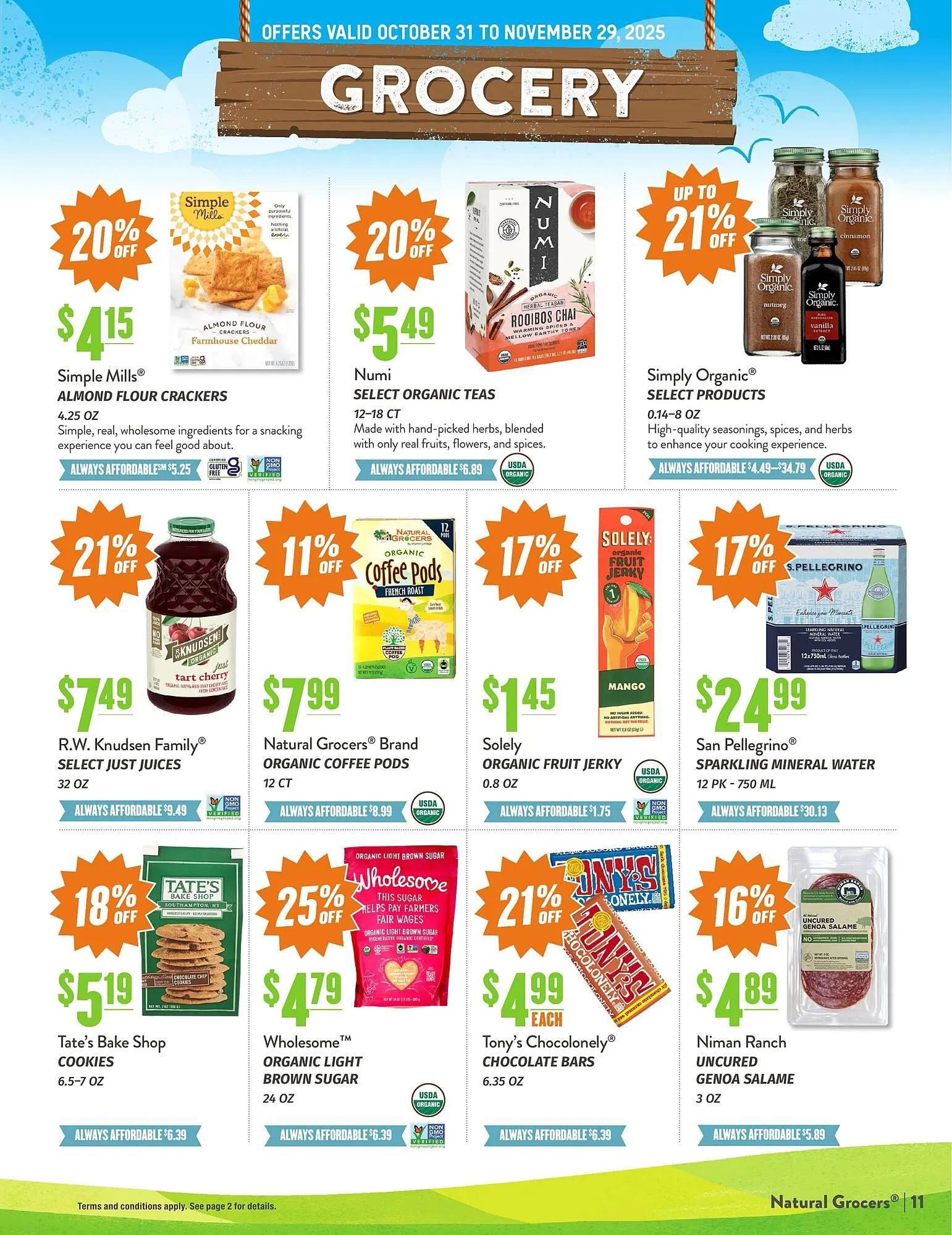 Weekly ad Natural Grocers weekly ad from November 6 to November 29 2025 - Page 11