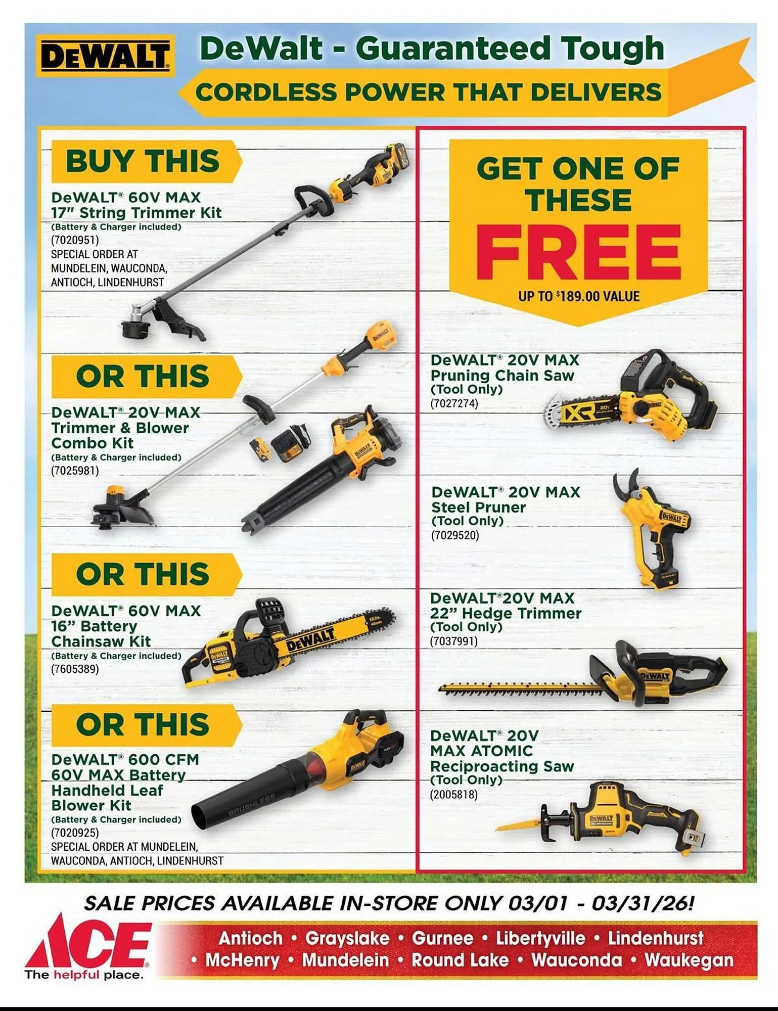 Weekly ad Ace Hardware flyer from March 1 to March 31 2026 - Page 14