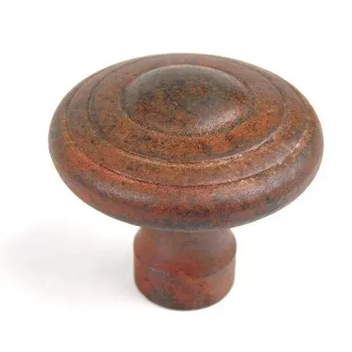 Restorers Rustic Iron Ringed Cabinet Knob
